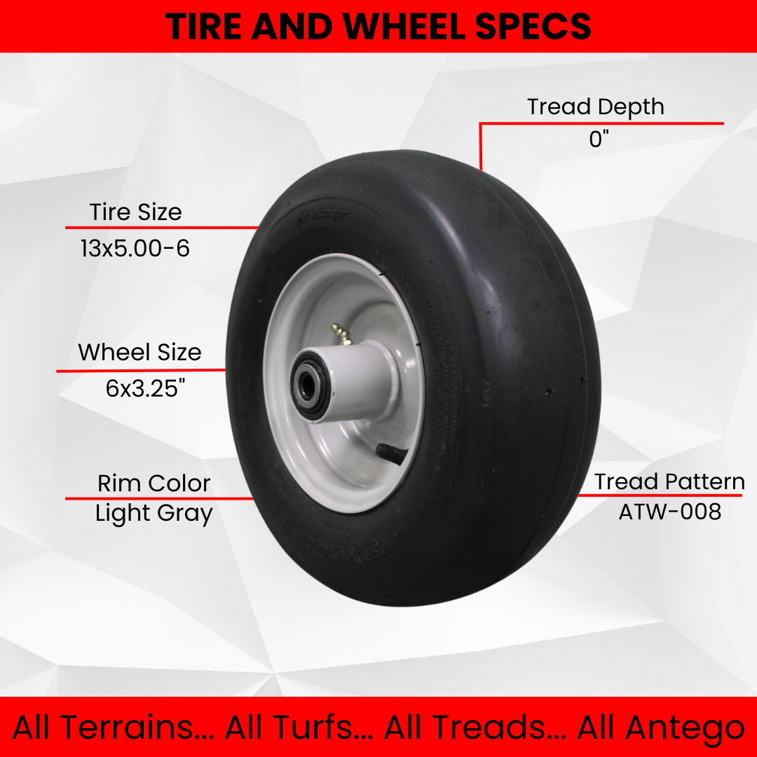 13x5.00-6 Ariens/Gravely Light Gray Assemblies. Replaces 07100835. (Qty: 1)