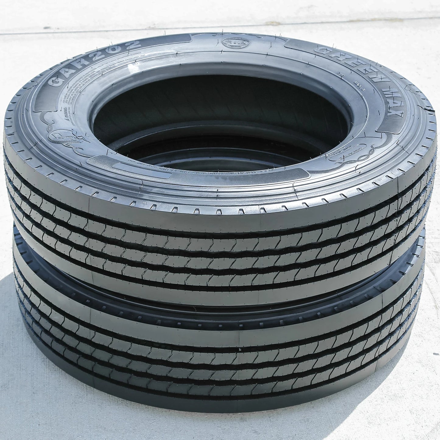 4 Tires Green Max GAR202 245/70R19.5 Load H 16 Ply All Position Commercial