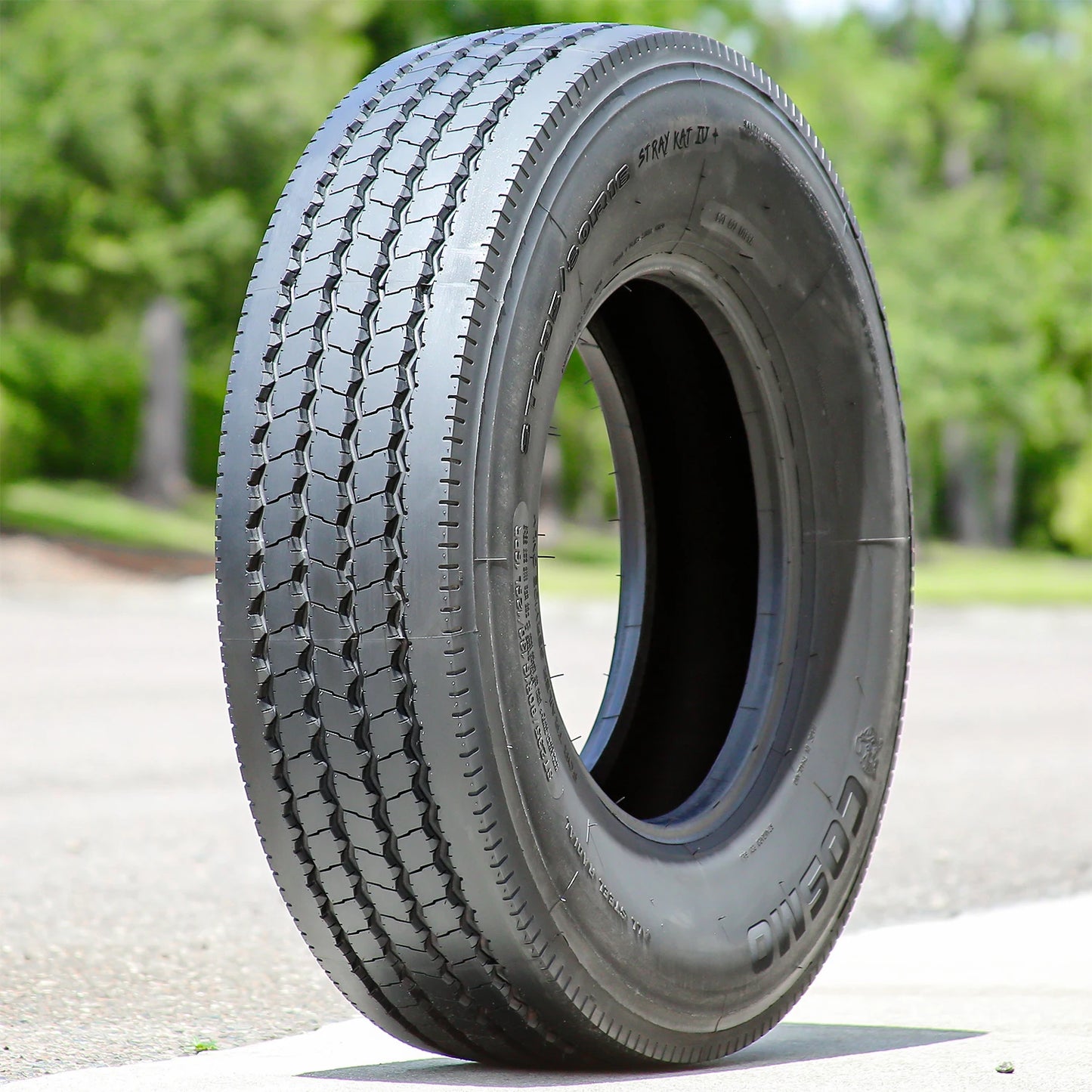 5 Tires Cosmo Stray Kat IV+ All Steel ST 235/80R16 Load H 16 Ply Trailer