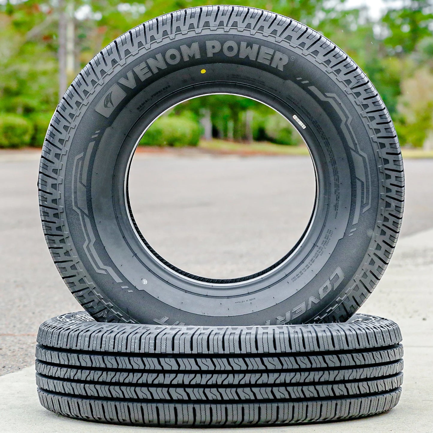 4 Tires Venom Power Covert Grip H/T LT 245/75R16 Load E 10 Ply Light Truck