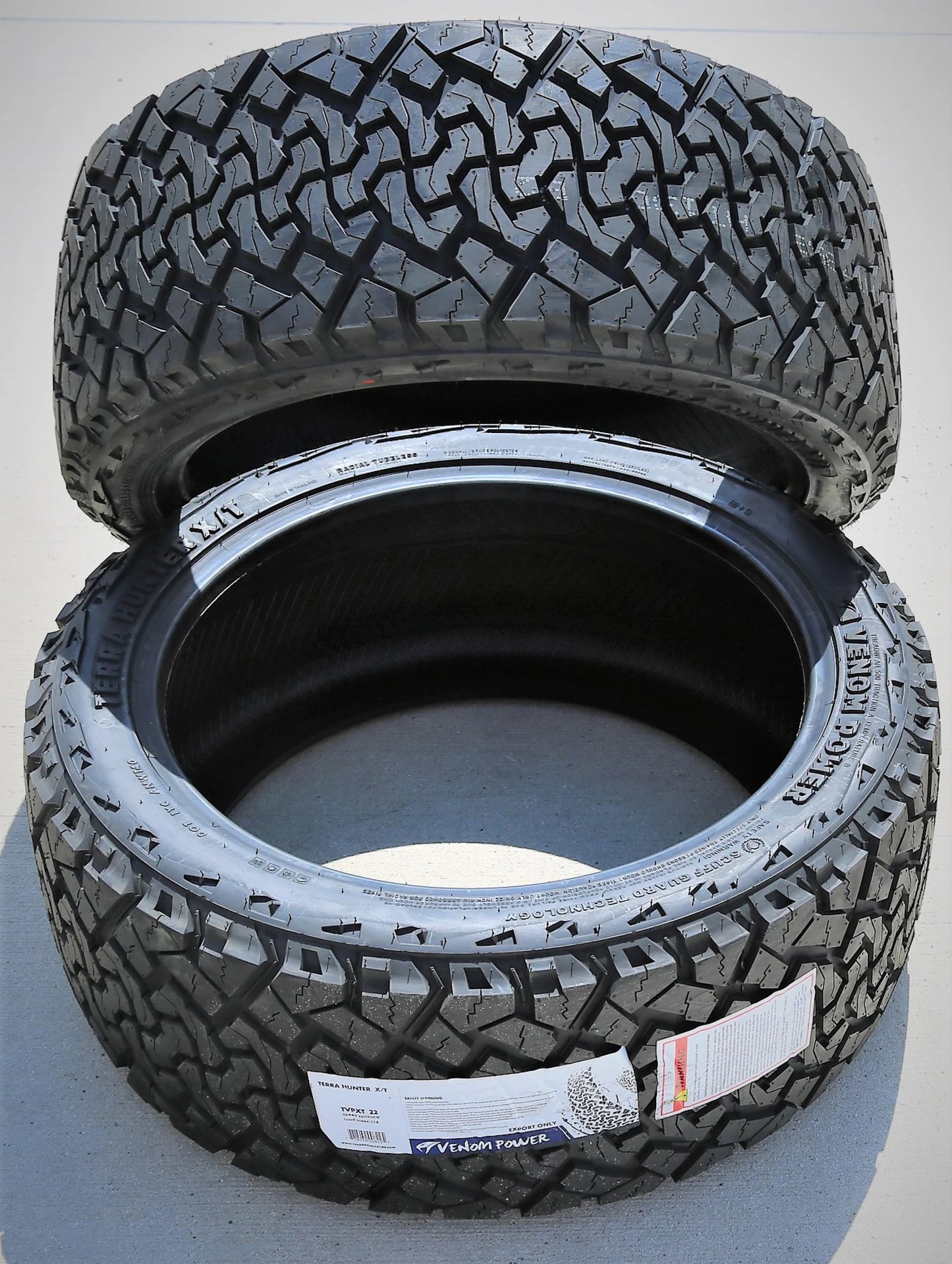 2 Tires Venom Power Terra Hunter X/T 285/45R22 114T XL Extreme Terrain