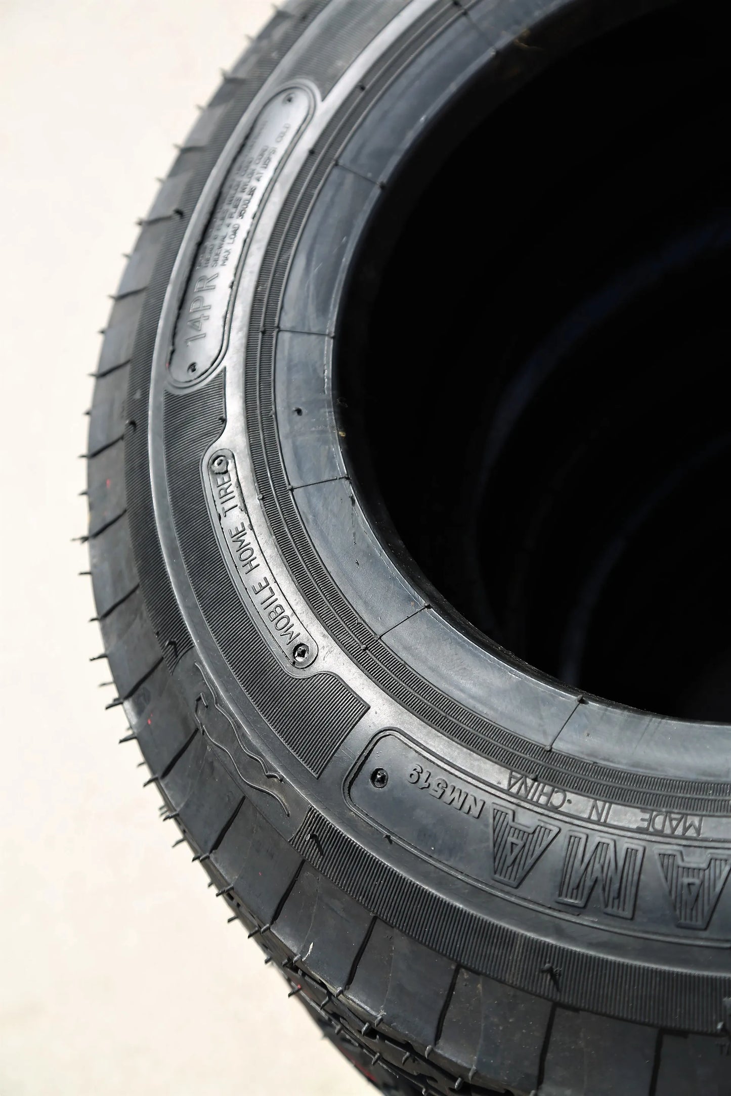 6 Tires Nama NM519 ST 8-14.5 8.00-14.5 G 14 Ply Heavy Duty Mobile Home Trailer