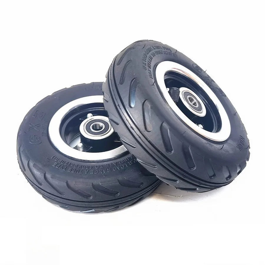 6 Inch 6X2 Wheel Set Out Tire And Inner Tube For Electric Scooter Wheel Chair Truck 6" Tire Tyre Pneumatic Trolley Cart F0