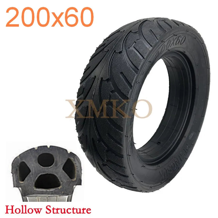 8 Inch 200X60 Scooter Solid Tire For Brushless Motor Non Pneumatic RISINGSUN Electric Scooter Tire Shock Hollow Structure Tyre