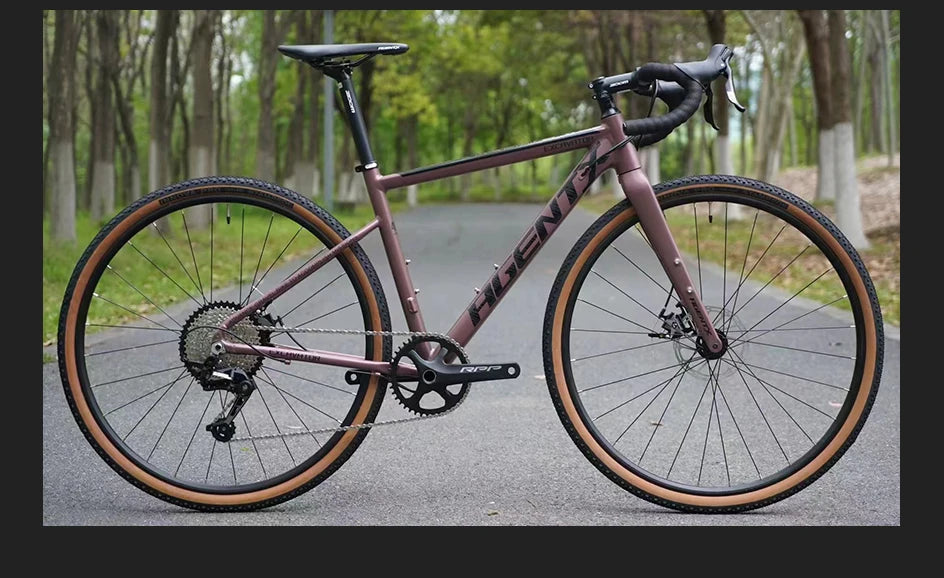 INNOVA Bicycle Tire Tube Puncture Protection Yellow Cyclocross Tire Road Tire 700×40C Tubeless Gravel Tire French Valve 1/2Pcs