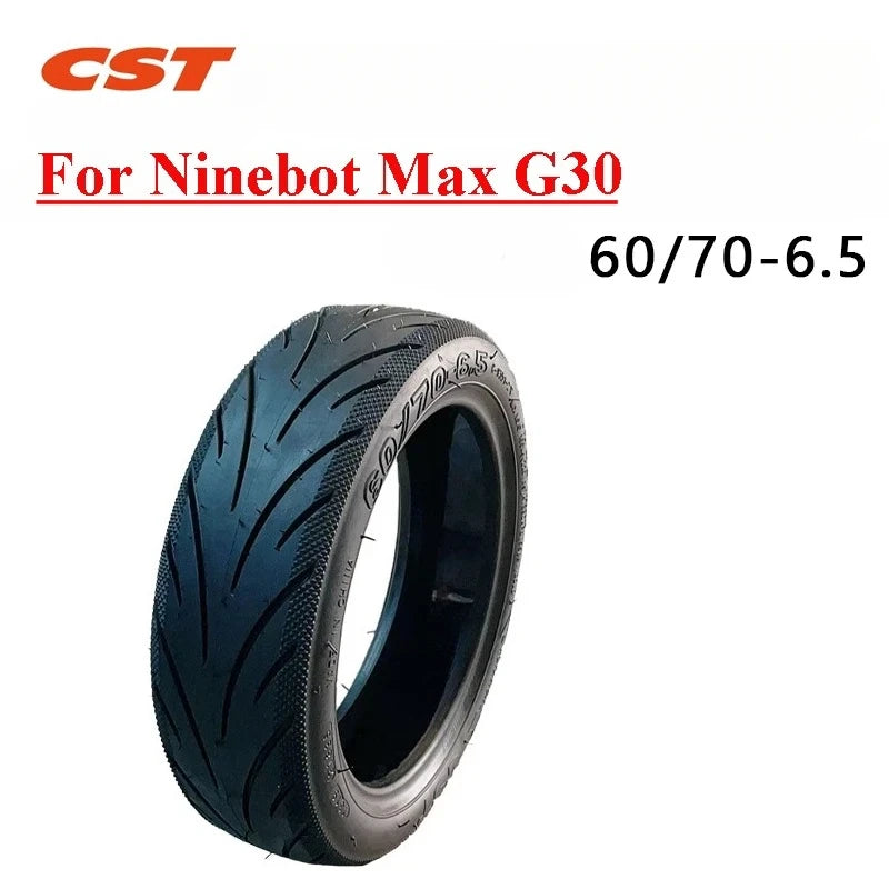 CST 60/70-6.5 Tubeless Electric Scooter Tires For Segway Ninebot Max G30 Vacuum Tyre 10 Inch tire Electric Scooter Wheel Parts