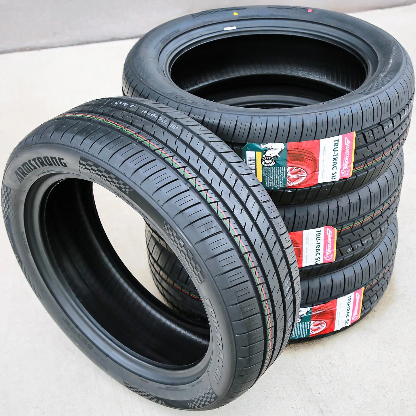 4 Tires Armstrong Tru-Trac SU 245/60R18 105V AS A/S Performance