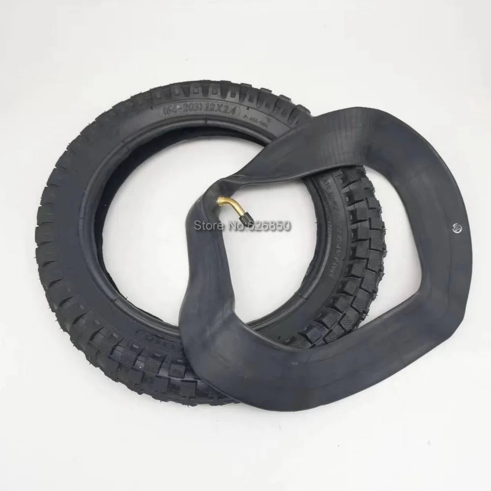 12x2.4 Nylon Tire Electric Scooter Tyre For Kids Bike 12 Inch 64-203 Children Bicycle Tire