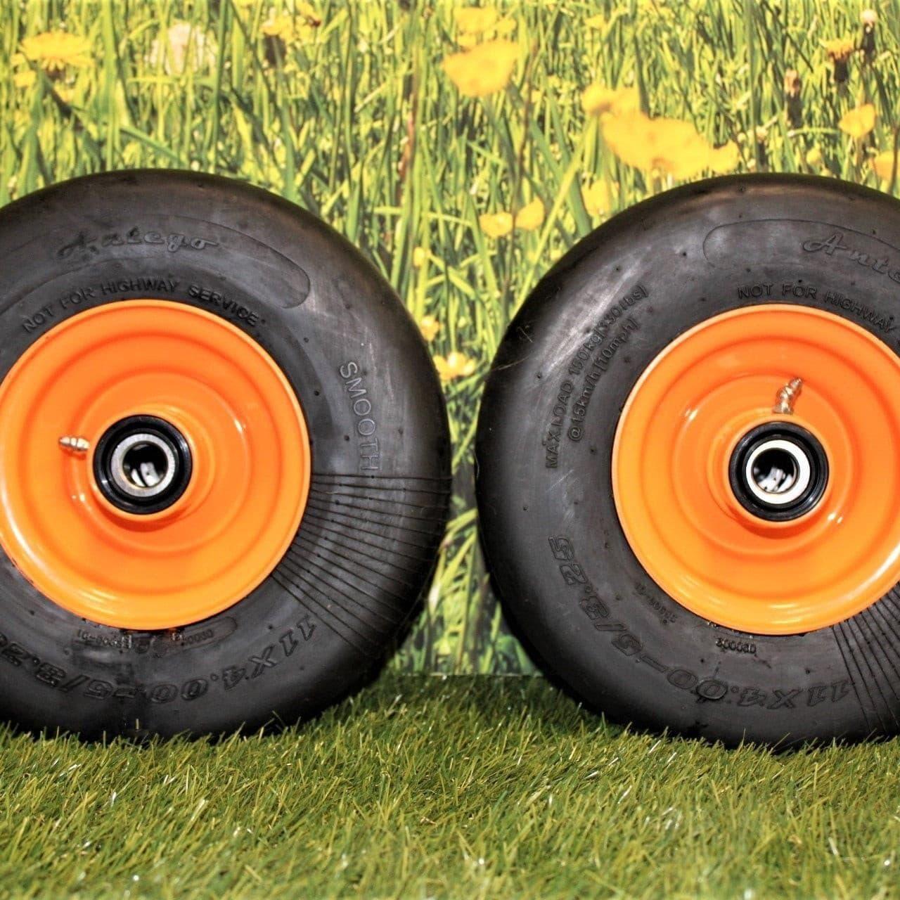 (Set of 2) Scag Flat Free Wheel Assemblies 11x4.00-5 Compatible With Liberty Freedom Z Part 485207 …