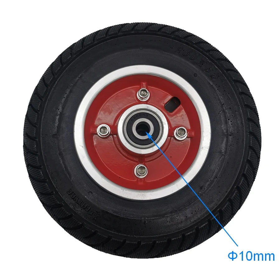 200x50 Explosion Proof Tire Electric Scooter Solid Tubeless Tire For Speedway Mini 3/4 Pro Front Wheel Solid No Inflation Tire