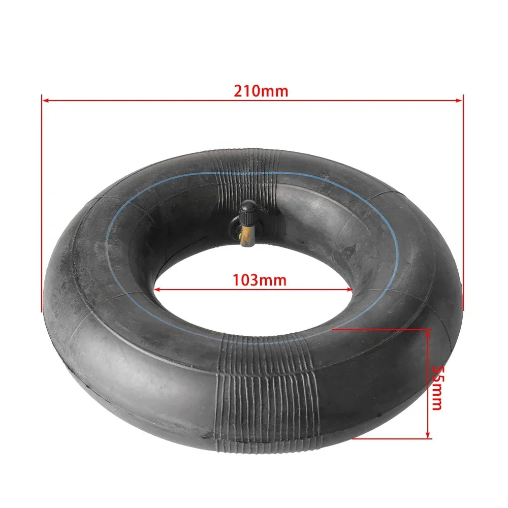 4.10/3.50-4 Tyre and Tube Sack Truck Wheels Replacement Pneumatic for Dirt Bike ATV UTV Garden Trolly Trolley Wheelbarrow