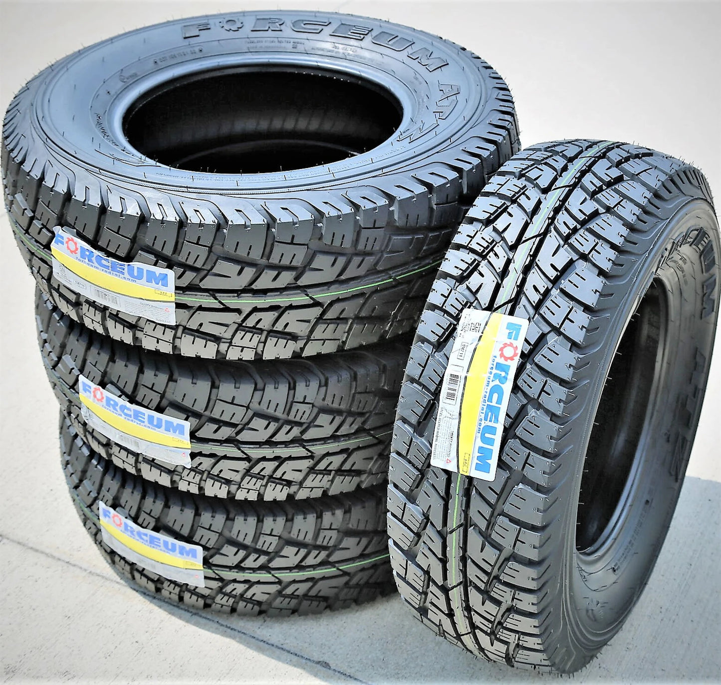 4 Tires Forceum ATZ LT 235/75R15 Load E 10 Ply AT A/T All Terrain