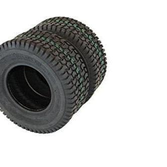 13x5.00-6 4 Ply Turf Tires for Lawn & Garden Mower (Set of Two)