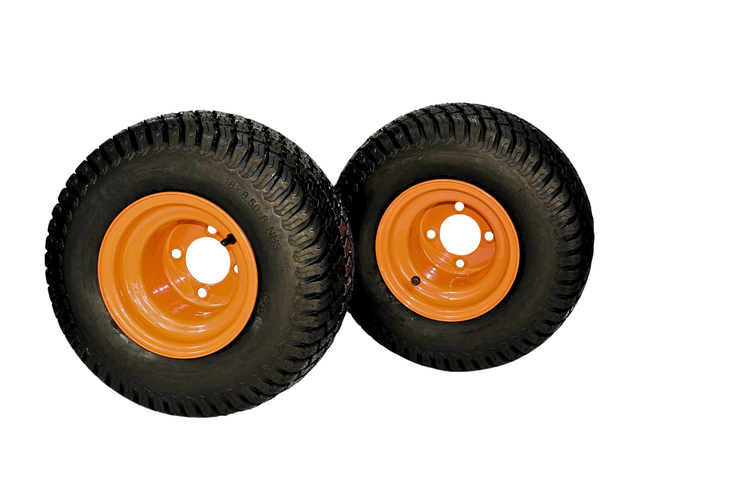 18x8.50-8 Scag SWZT Walk-behind 48” 52” 61” Rear Wheel Assemblies - Replaces 481867 (Set of 2)