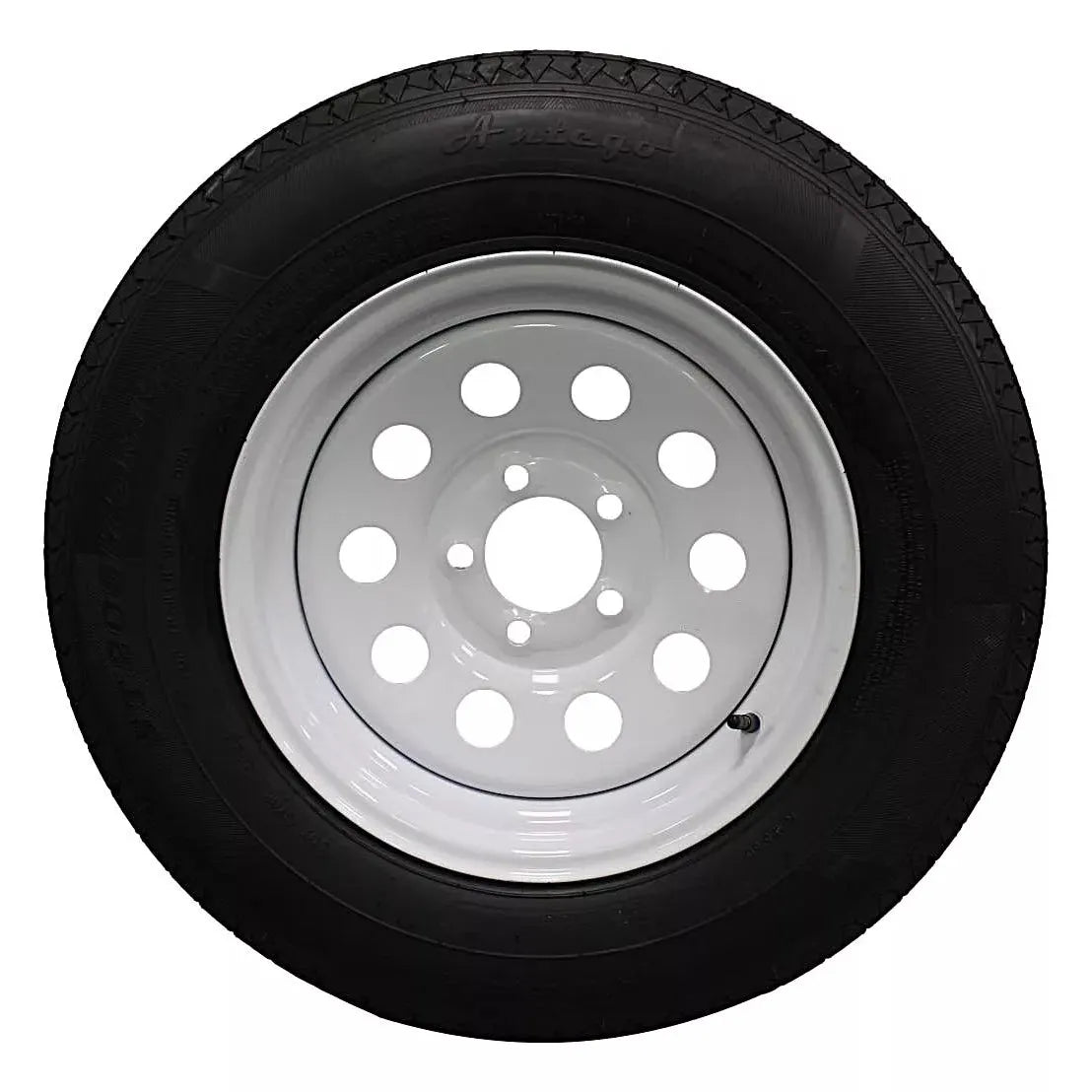 (Set of 2) Antego Tire and Wheel 205/75R15 Highway Terrain – 15.0-Inch Rim, 6-Ply-Ply Strength, Load 101.0, Speed M – Heavy-Duty Trailer Tire | A15604510116108ST20575R15-B2