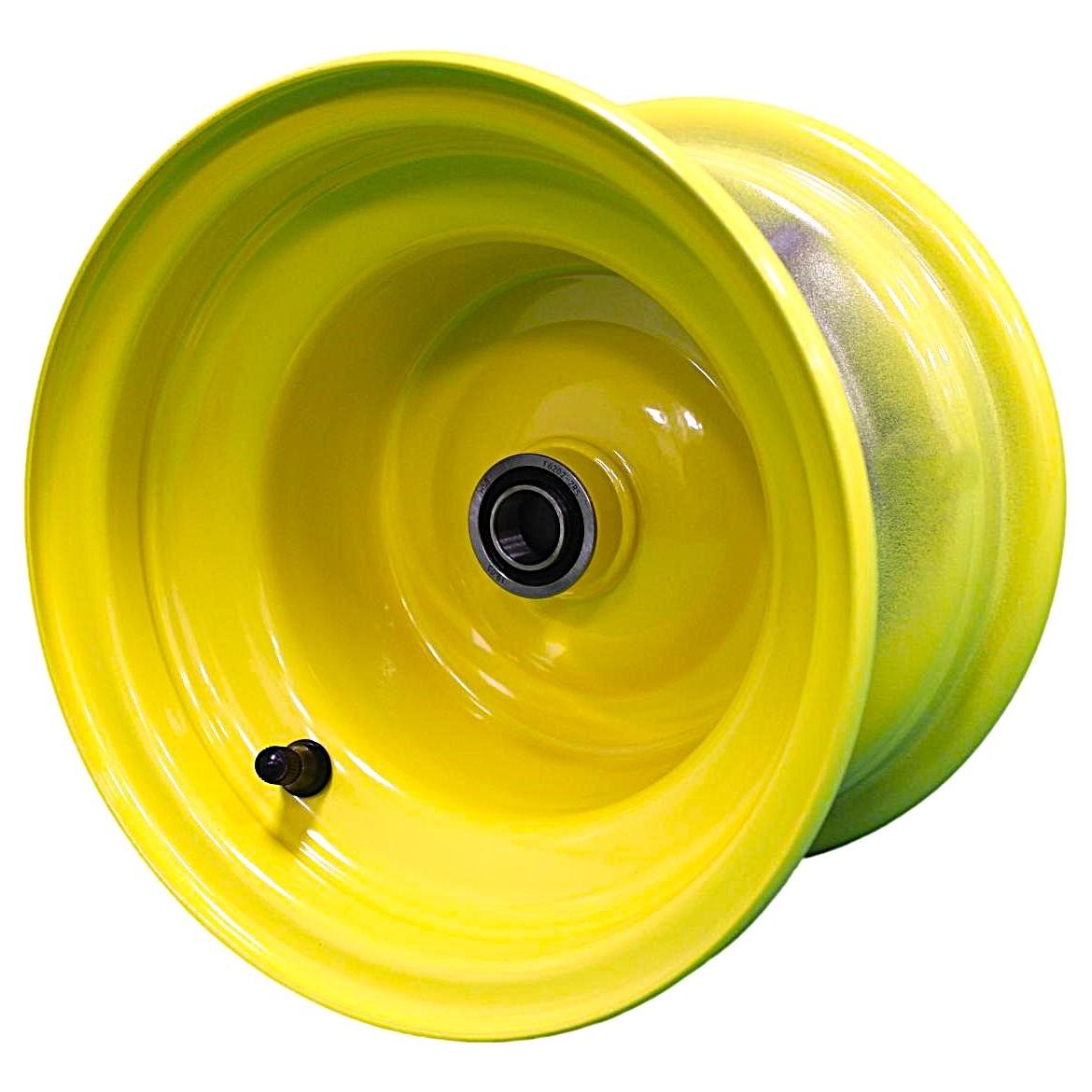 8x5.375 Hubbed Wheel - JD Yellow (Set of 2)