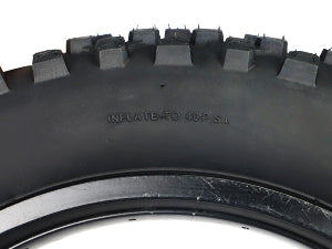 ZUKKA 2 Pack 20"x 4" Fat Tire Heavy Duty Wear-Resistant for Ebike Mountain Snow All-Terrain Off-Road Cycling