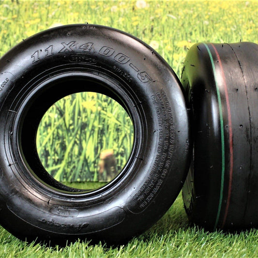 11x4.00-5 4 Ply Turf Tires for Lawn & Garden Mower (Qty: 1)