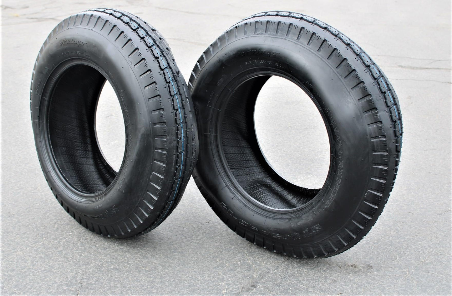 Antego ST205/75D14 Bias Trailer Tire, 6 Ply Load Range C (Set of 2)