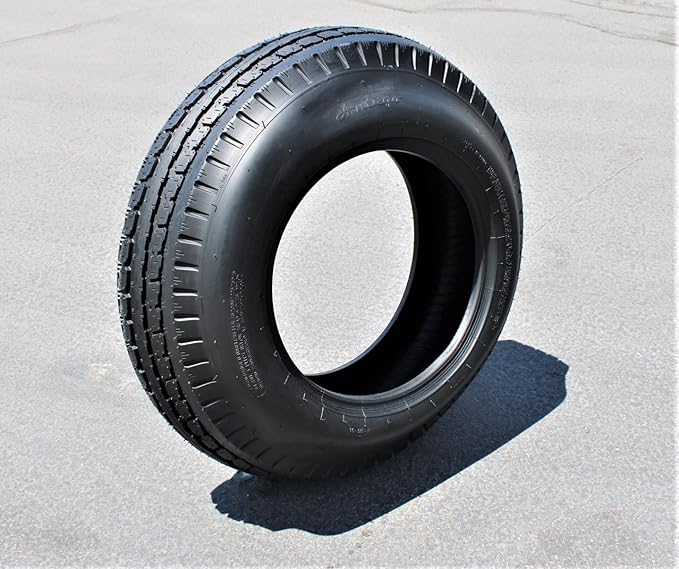 Antego ST225/75D15 Bias Trailer Tires, 8 Ply Load Range D by Antego Tire & Wheels (Set of 1)