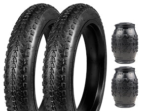 ZUKKA 20/26x3.0 Electric Bike Tire Fat E-Bike Tires Heavy Duty High-Performance Wear-Resistant Mountain Snow Bicycle Tires/Tubes