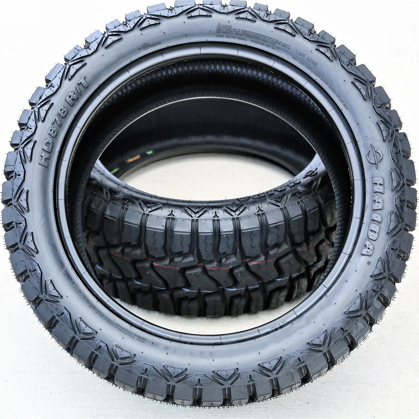 Tire Haida HD878 R/T LT 33X12.50R24 Load E 10 Ply RT Rugged Terrain