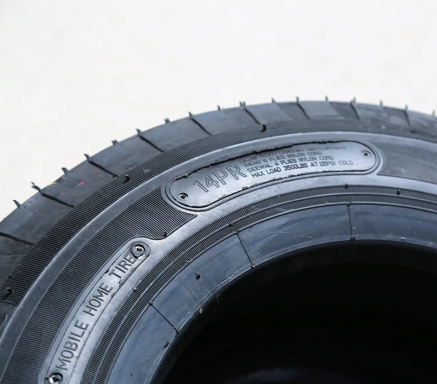 6 Tires Nama NM519 ST 8-14.5 8.00-14.5 G 14 Ply Heavy Duty Mobile Home Trailer