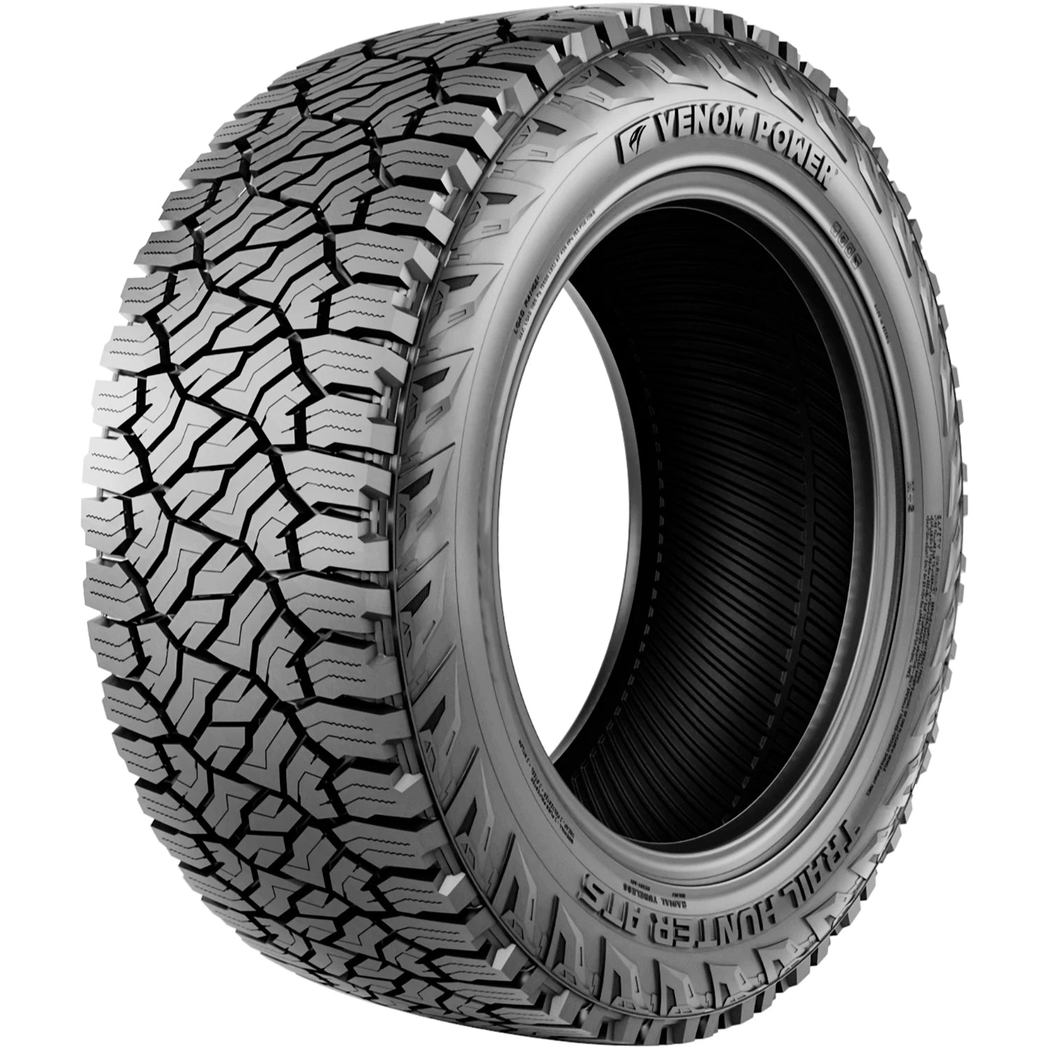 Tire Venom Power Trail Hunter ATS LT 33X12.50R20 E 10 Ply AT A/T All Terrain
