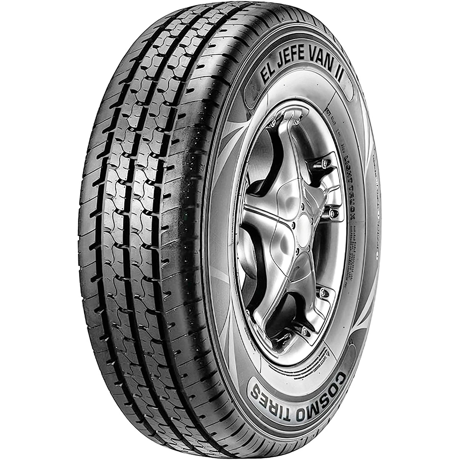 Tire Cosmo El Jefe VAN II 165R13 Load D 8 Ply Van Commercial