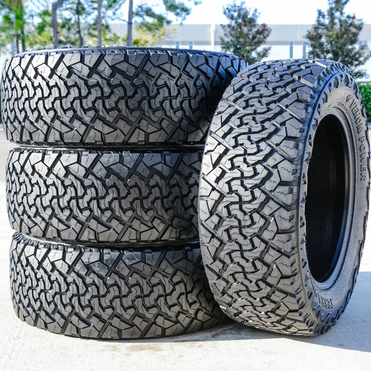 4 Venom Power Terra Hunter X/T LT 33x12.50R22 Load F 12 Ply Extreme Terrain