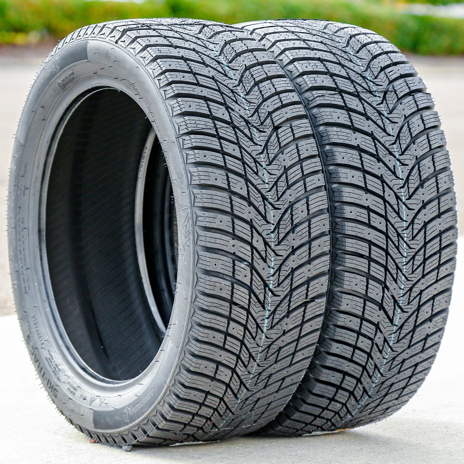 2 Tires Armstrong Ski-Trac S 215/55R17 98T XL Snow Winter