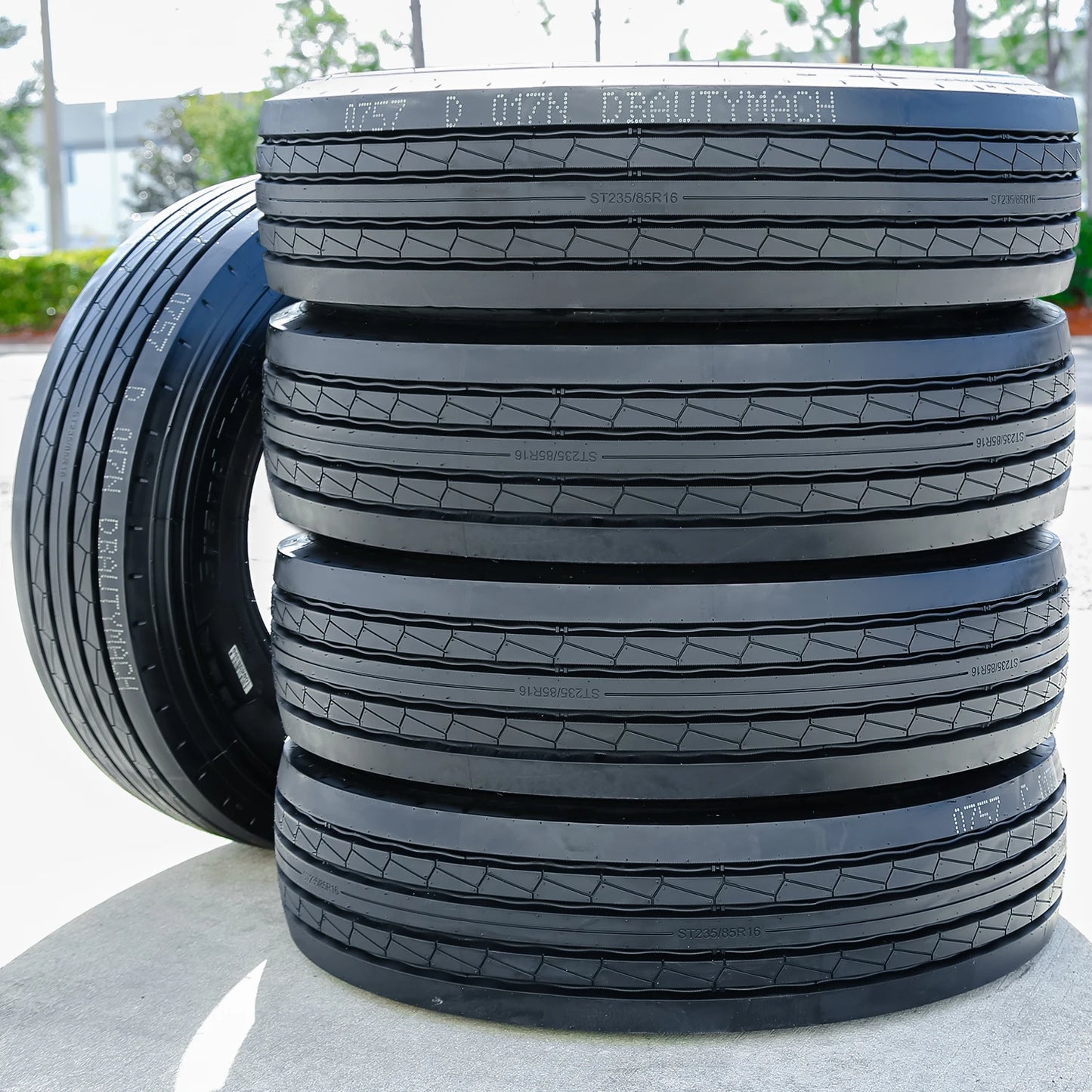 5 Tires Nebula Grand Trailer-N' 001 All Steel ST 235/85R16 Load H 16 Ply Trailer