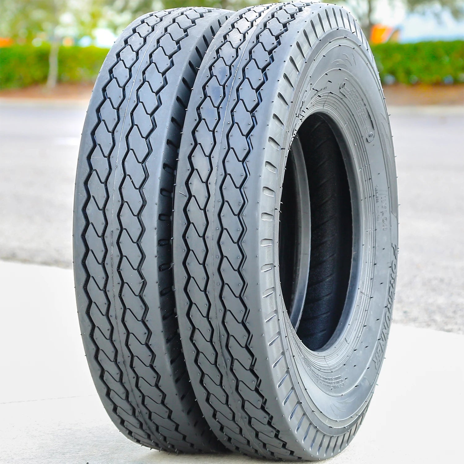 2 Tires Forerunner QH505 ST 7-15 (205/90D15) Load E 10 Ply Trailer