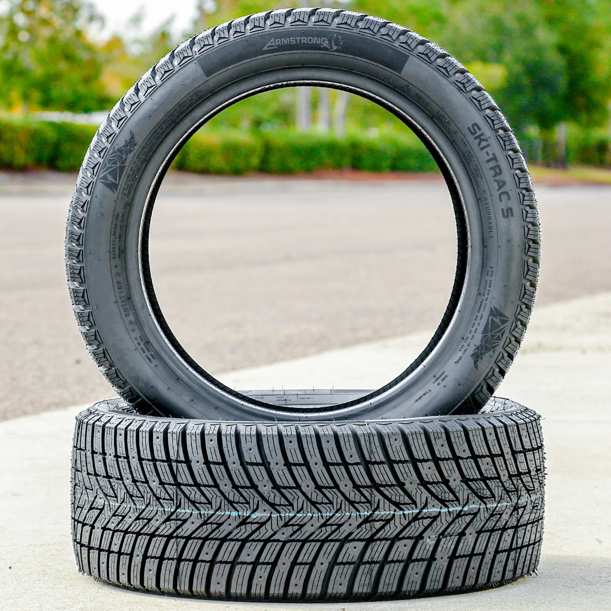 2 Tires Armstrong Ski-Trac S 235/55R20 102T Snow Winter