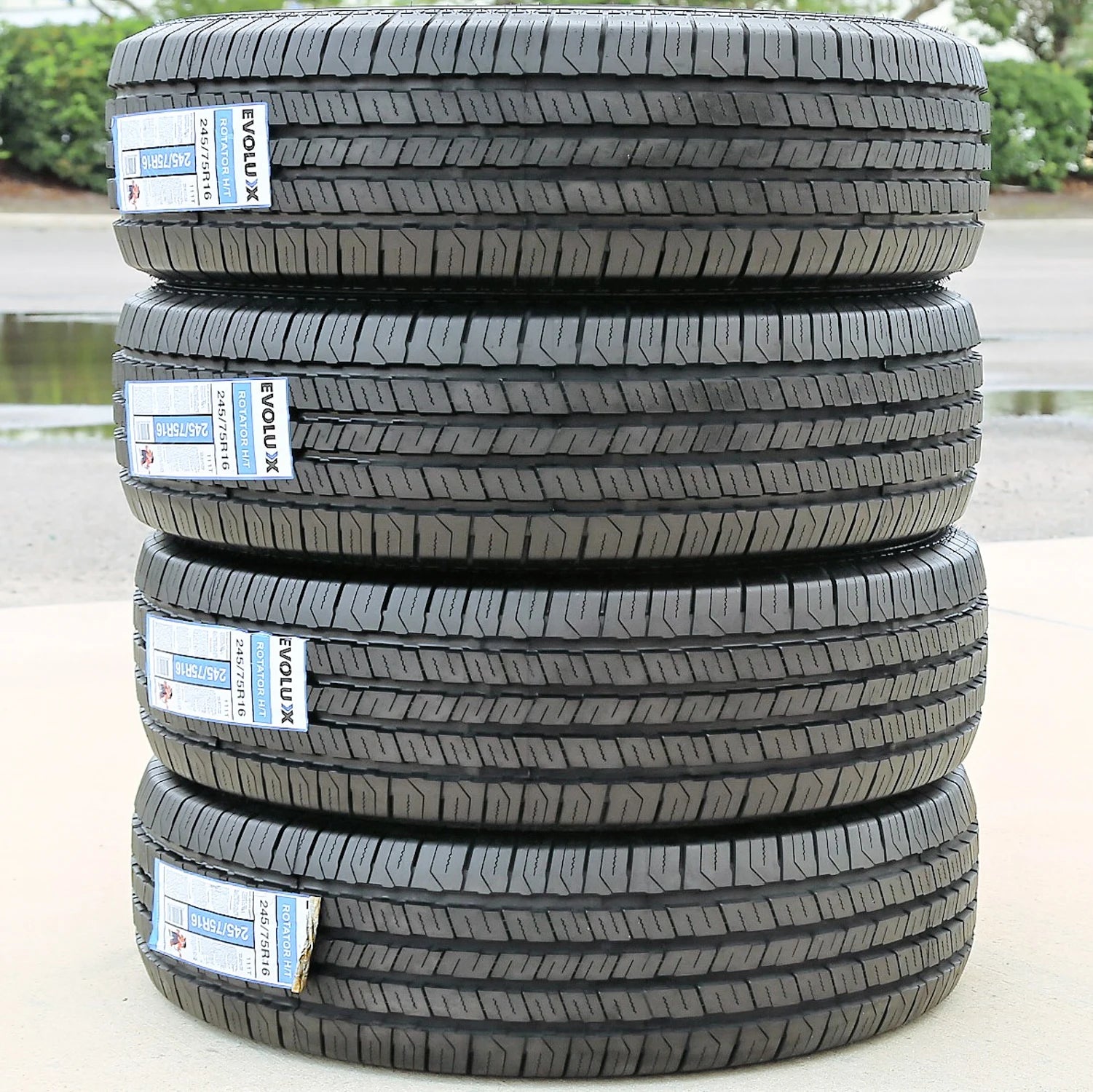 4 Tires Evoluxx Rotator H/T 245/75R16 111T A/S All Season