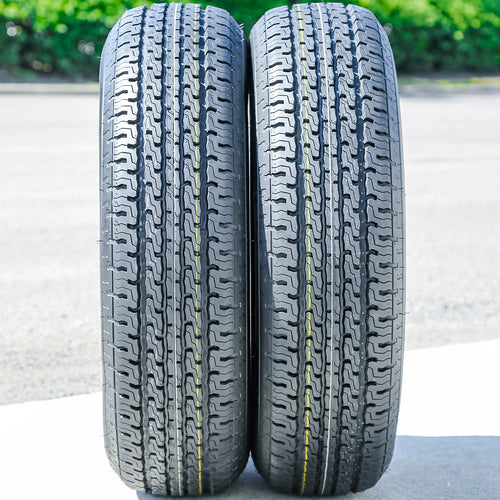2 Tires Atturo ST300 Steel Belted ST 225/75R15 Load F 12 Ply Trailer