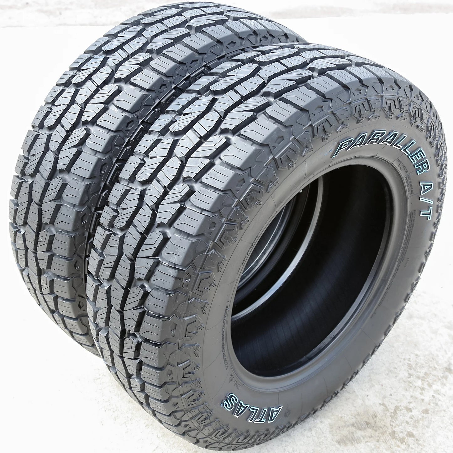 2 Tires Atlas Paraller A/T 245/75R16 111T (OWL) AT All Terrain