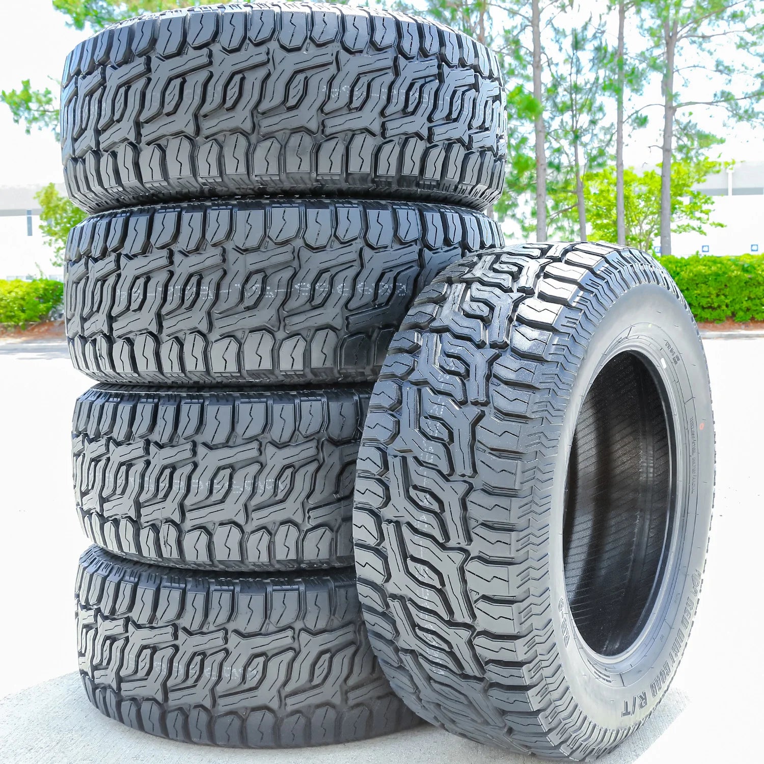 5 Tires Red Dirt Road RD-9 R/T LT 33X12.50R20 Load E 10 Ply RT Rugged Terrain