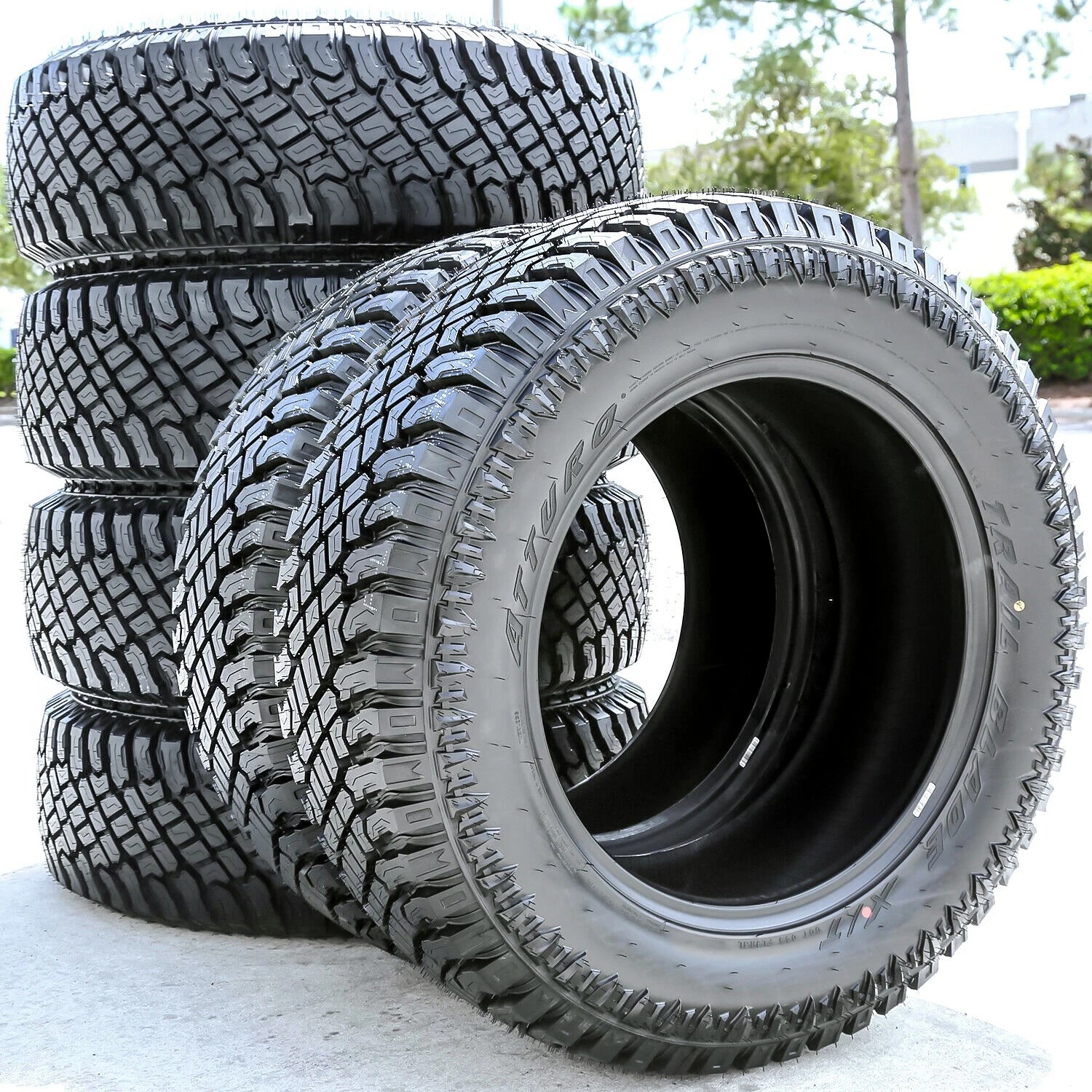 6 Atturo Trail Blade X/T LT 33X12.50R20 Load E 10 Ply (DC) XT Extreme Terrain