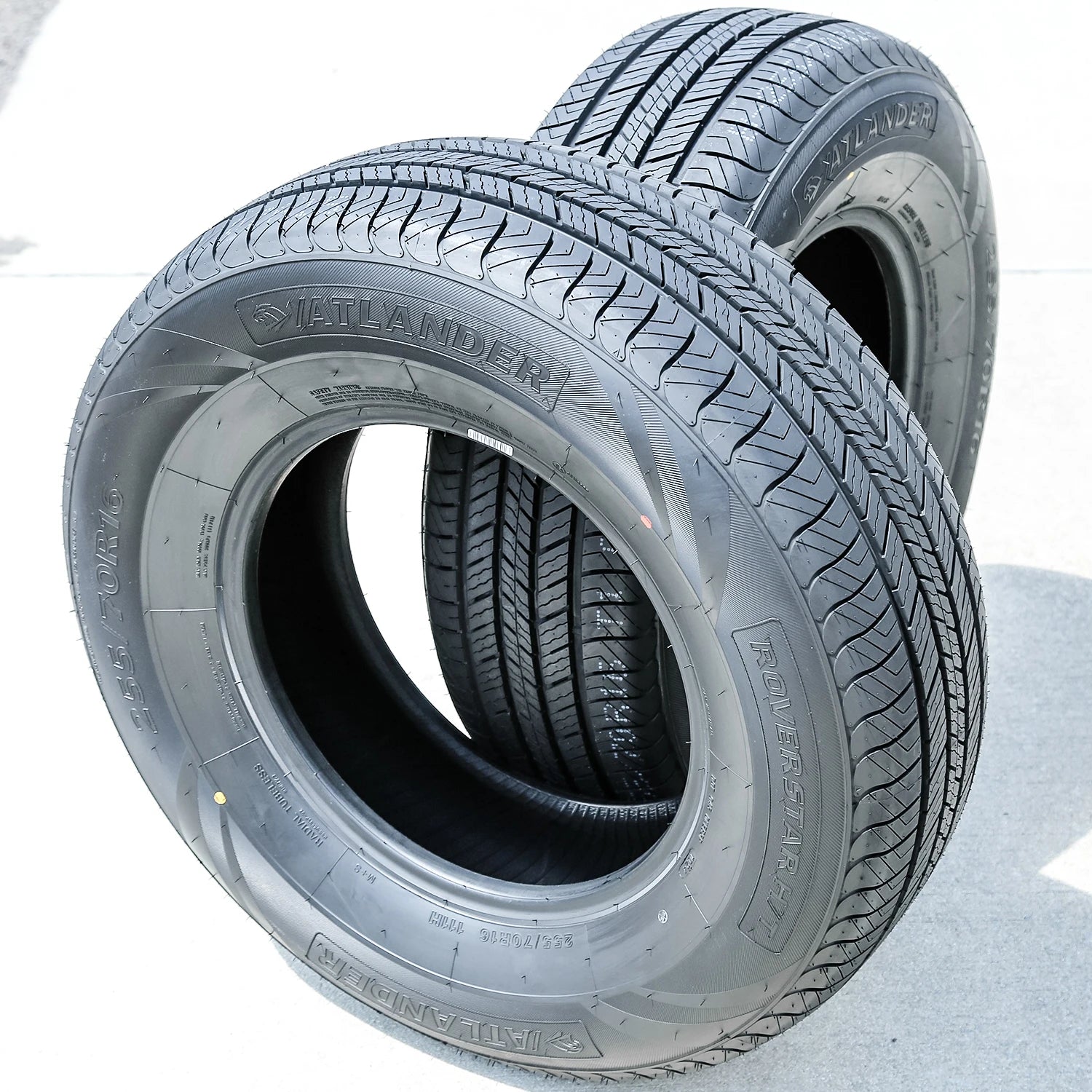 2 Tires Atlander Roverstar H/T 255/70R16 111H AS A/S All Season
