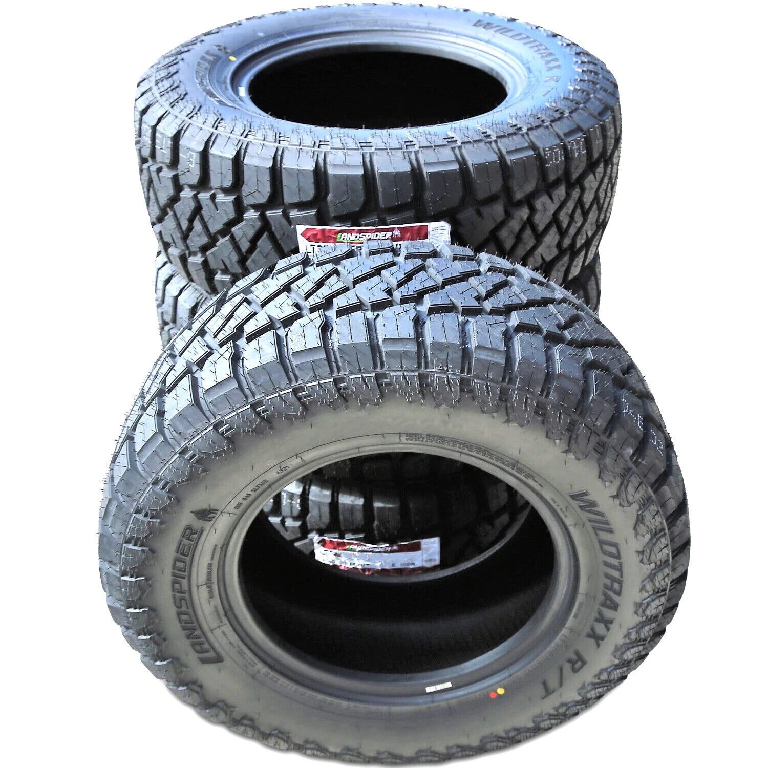 4 Tires Landspider Wildtraxx R/T LT 265/75R16 Load E 10 Ply RT Rugged Terrain