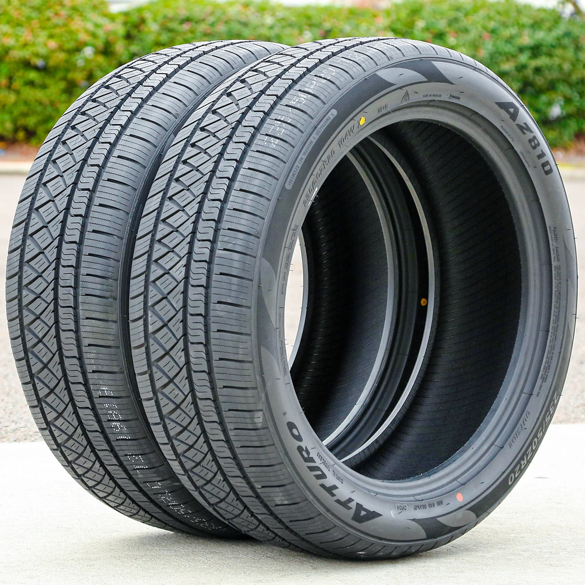 2 Tires Atturo AZ810 235/50R20 104W XL All Weather High Performance