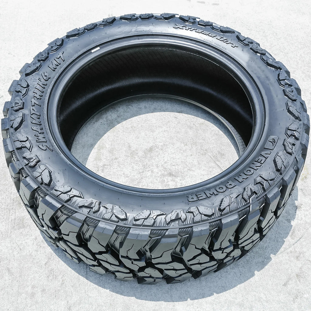 6 Tires Venom Power Swampthing M/T Xtreme Dirt LT 35X13.50R22 Load F 12 Ply Mud