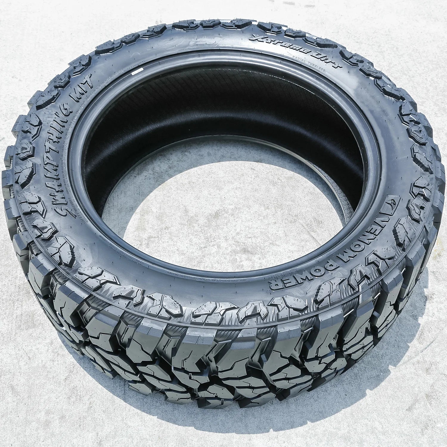 6 Tires Venom Power Swampthing M/T Xtreme Dirt LT 35X13.50R22 Load F 12 Ply Mud