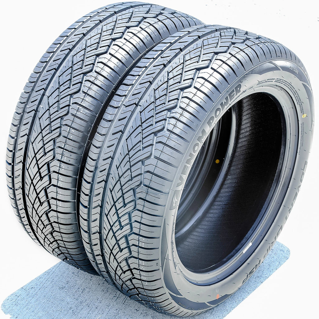 2 Tires Venom Power Covert Grip ASP 225/45ZR18 225/45R18 95W XL A/S Performance