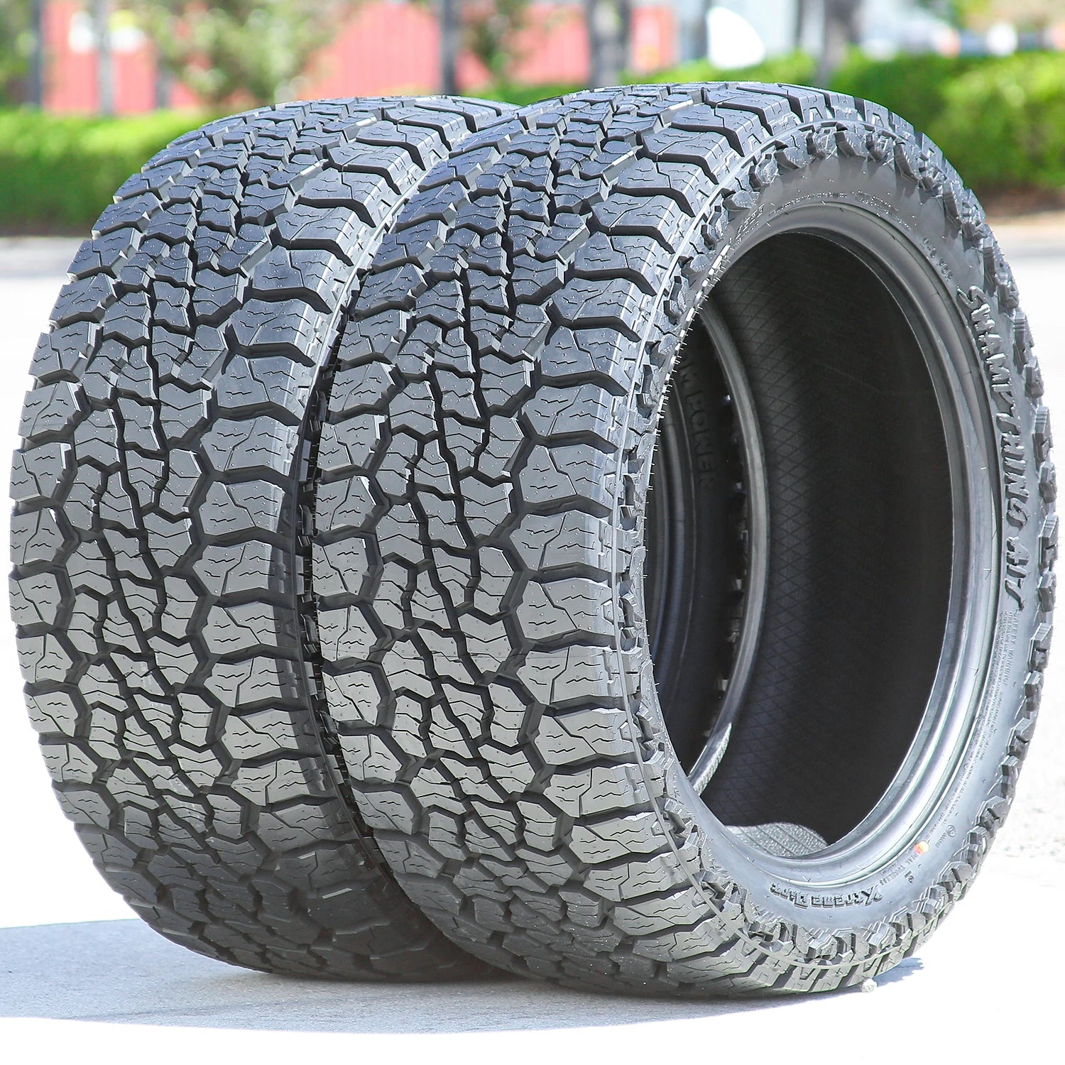 2 Tires Venom Power Swampthing A/T Xtreme Dirt LT 33X12.50R22 Load F 12 Ply AT