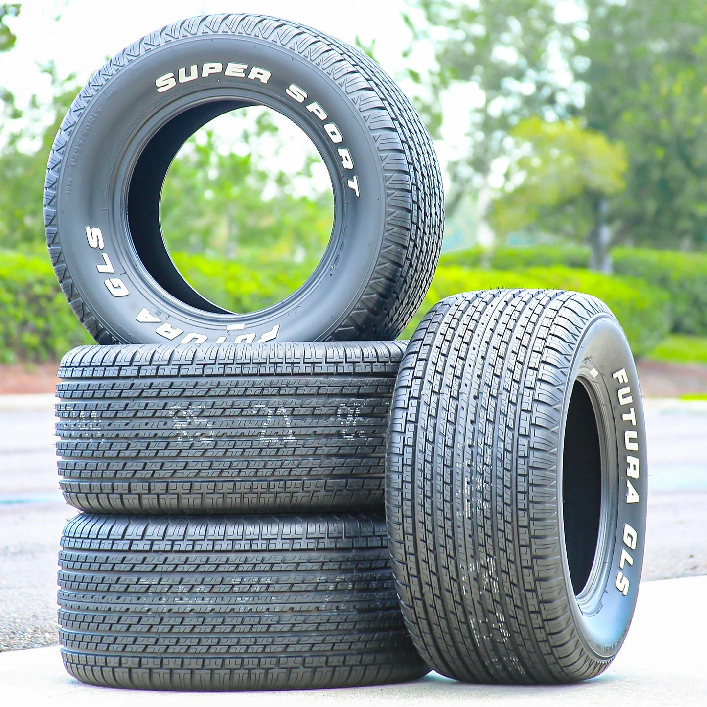 4 Tires Futura (by Cooper) GLS Super Sport 295/50R15 105S AS A/S All Season
