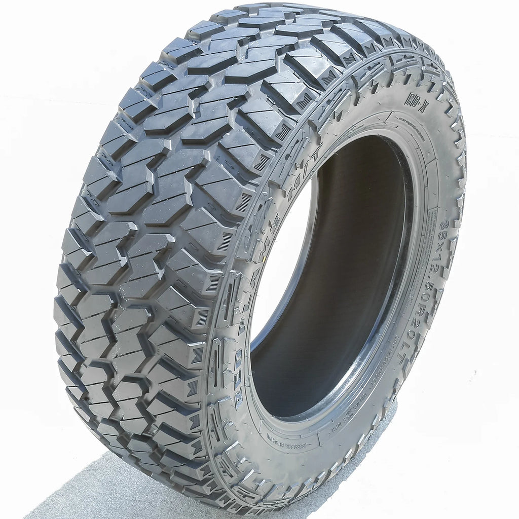 6 Tires Red Flame RD-X MT LT 35X12.50R20 Load E 10 Ply M/T Mud