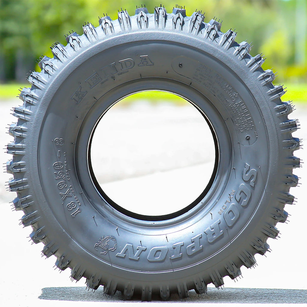 2 Tires Kenda Scorpion Rear 18x9.5-8 18x9.5x8 30F 2 Ply AT A/T ATV UTV