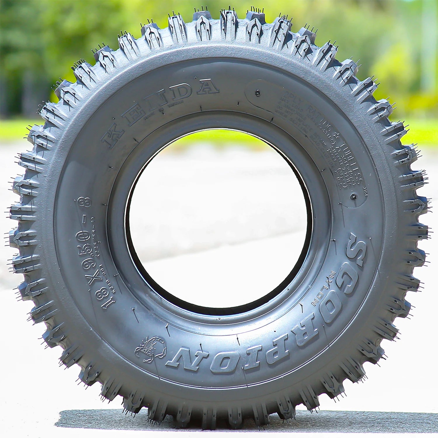 2 Tires Kenda Scorpion Rear 18x9.5-8 18x9.5x8 30F 2 Ply AT A/T ATV UTV